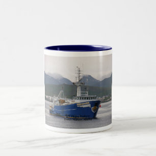 Viking-Forscher, Schleppnetzfischer im Zweifarbige Tasse