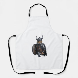 Viking Frauen Katze V-Neck _1 Schürze