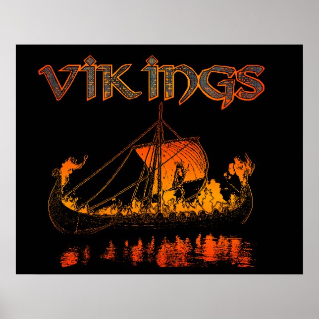 Viking Funerbital Poster (Vorne)