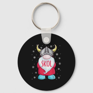 Viking Gnome Skol Christmas Norse Pajama Viking Me Schlüsselanhänger