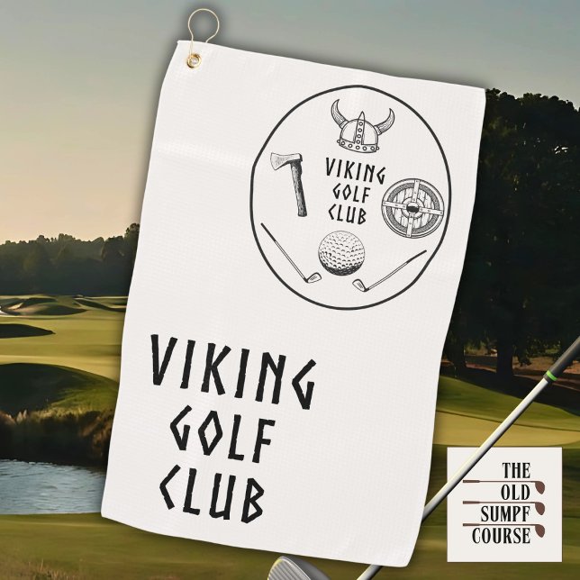 Viking Golf Club Golfhandtuch (Von Creator hochgeladen)
