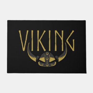 Viking Horned Helmet Doormats Fußmatte
