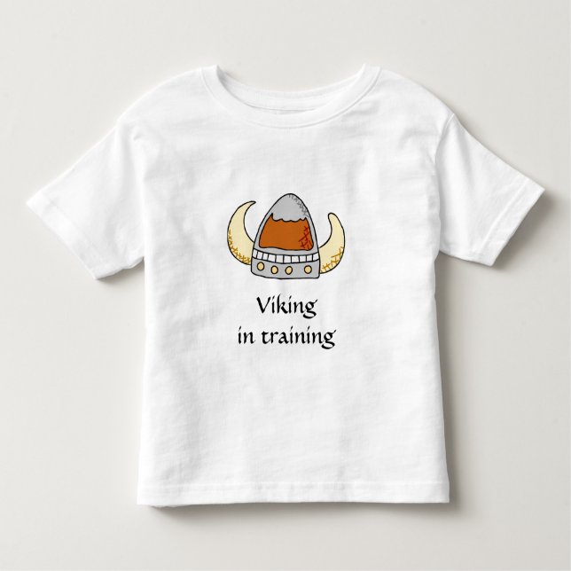 "Viking im Training…" T - Shirt (Kleinkind) (Vorderseite)
