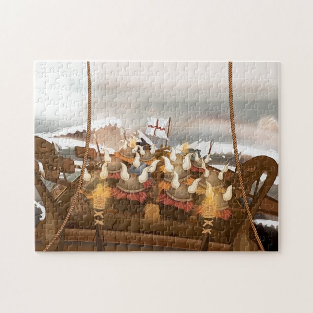 Viking Invasion Fleet (Horizontal)