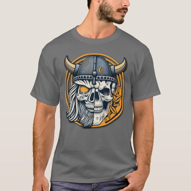 Viking ist unbesiegbar T-Shirt (Vorderseite)