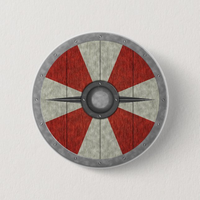 Viking-Kreis-Schild Button (Vorderseite)