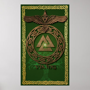 Viking-Krieger Poster