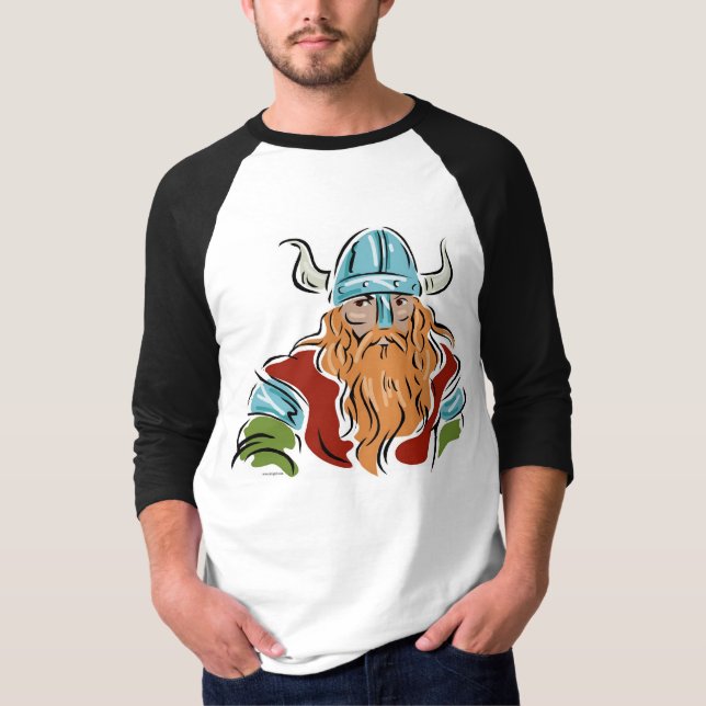 Viking-Krieger T-Shirt (Vorderseite)