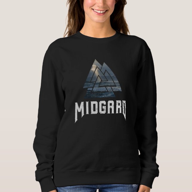 Viking Men für Vikingsfans 2 Sweatshirt (Vorderseite)