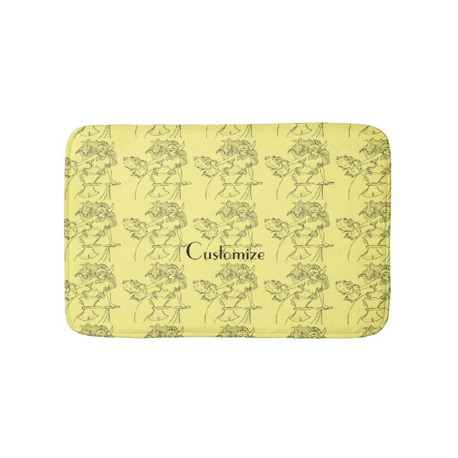 Viking Mermaid Warrior Thunder_Cove Badematte (Vorderseite)