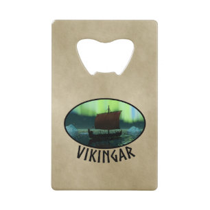 Viking Navire Et Lumières Du Nord