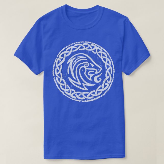 Viking Norse Dragon Token Norsemen Vikings Scandin T-Shirt (Design vorne)