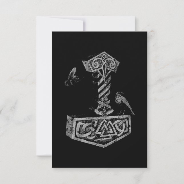 Viking Norse Mythology Karte (Vorderseite)