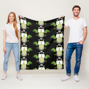 Viking Norsemen Fleecedecke