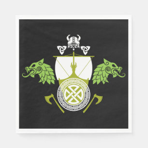 Viking Norsemen Serviette