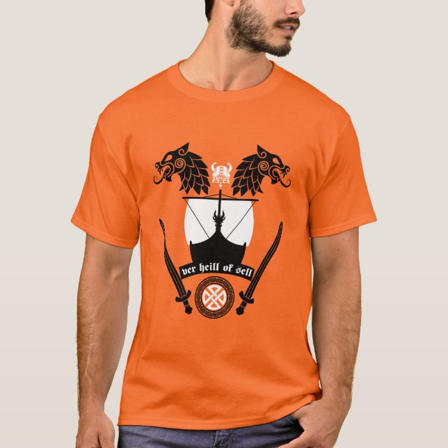 Viking Norsemen T-Shirt (Vorderseite)