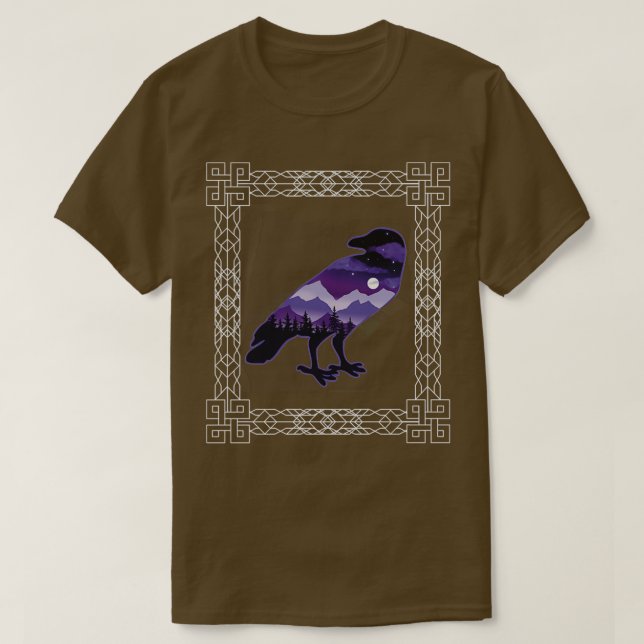 Viking Raven 1 T-Shirt (Design vorne)