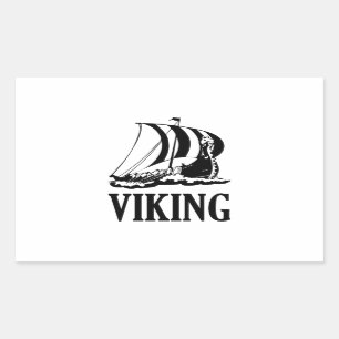 Viking Rechteckiger Aufkleber