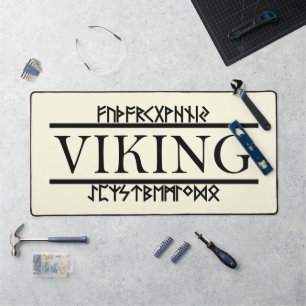 Viking-Runen-Schreibtischunterlage Schreibtischunterlage