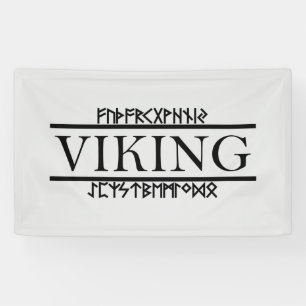 Viking Runes-Banner Banner