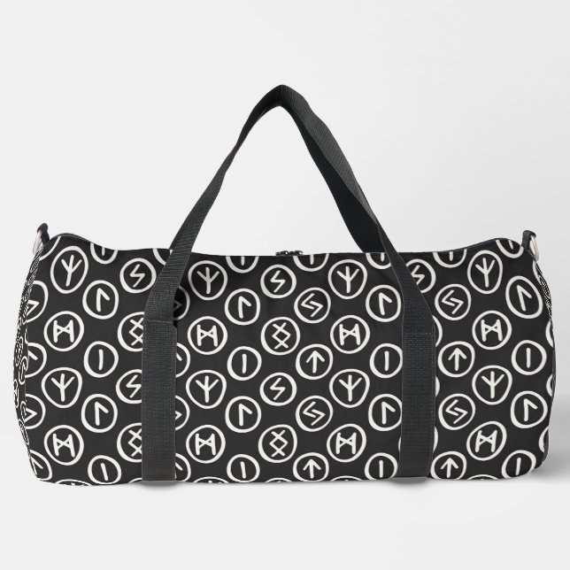 Viking Runes Duffle Bag (Vorderseite)