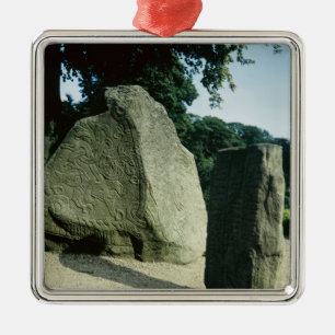 Viking-Runesteine Silbernes Ornament