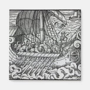 Viking-Schiff Magnet