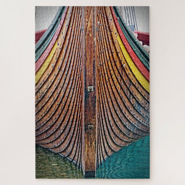 Viking-Schiffs-Rumpf - 20x30 - 1014 PC Puzzle (Vertikal)