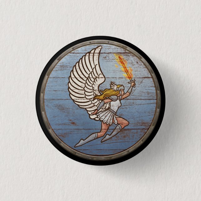 Viking-Schild-Knopf - Valkyrie Button (Vorderseite)