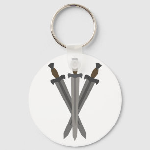 Viking-Schwerter Schlüsselanhänger