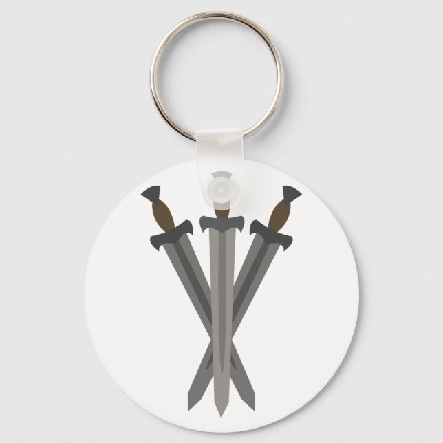 Viking-Schwerter Schlüsselanhänger (Vorderseite)