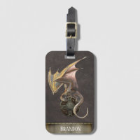 Viking Shield Dragon Bronze Alte Rustikale