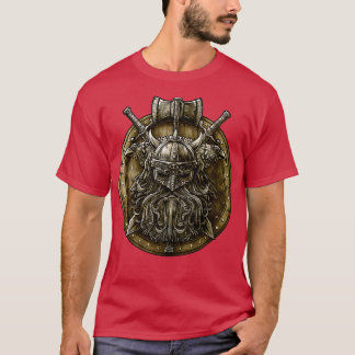 Viking Shield Nordic Nordic Nord Valhalla Classic  T-Shirt