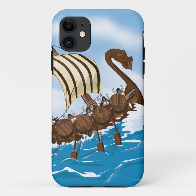 Viking Ship Case-Mate iPhone Hülle (Rückseite)