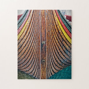 Viking Ship Hull - 11x14 - 252 Stk. Jigsaw Puzzle