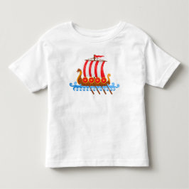 Viking Ship Kleinkind T-shirt