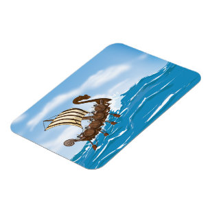 Viking Ship Magnet