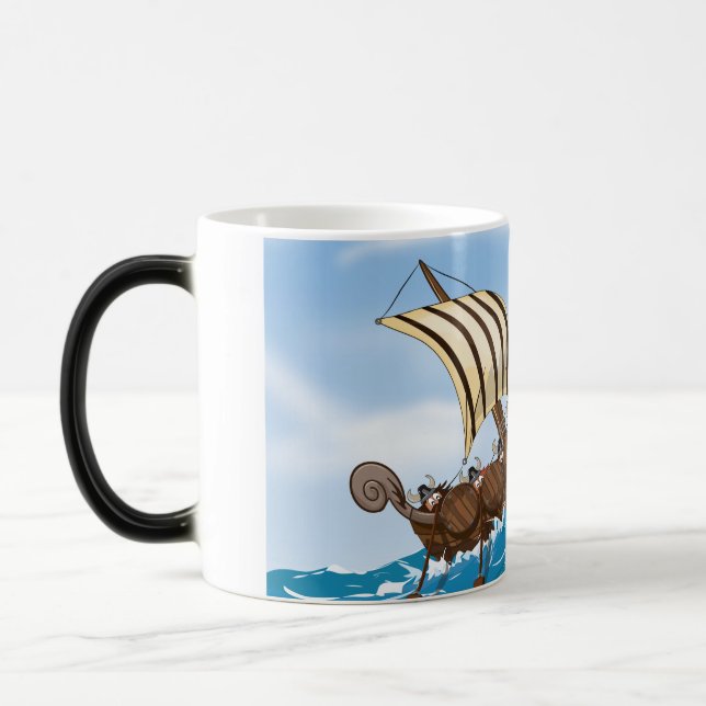 Viking Ship Verwandlungstasse (Links)