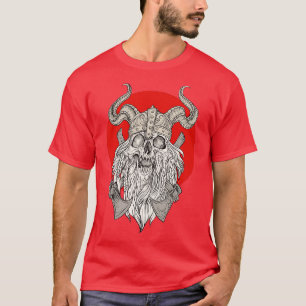 Viking skull I Walhalla motif für Nord-Männer T-Shirt