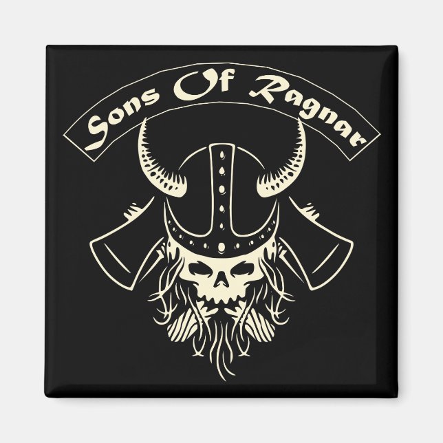 Viking Sons of Ragnar 03 #USAPatriotGraphics © Magnet (Vorne)