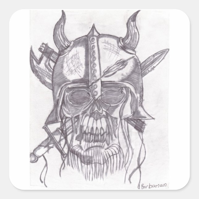 Viking Sticker (Vorderseite)
