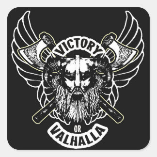 Viking - Stickers Victoire ou Valhalla