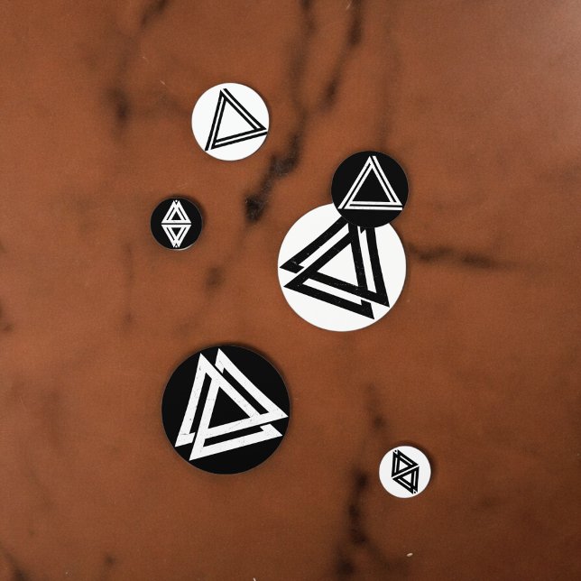 Viking Triangle Table Confetti Konfetti (geometric triangle party confetti,kids birthday party,baby shower,graduation,night party, throw fun)