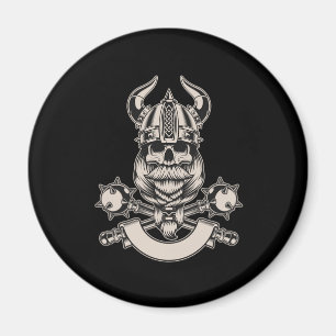Viking Valhalla Norse Mythology Ax Norwegen Gesche Magnet