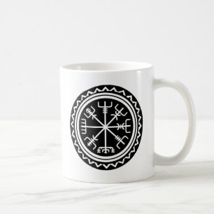 Viking Vegvisir Nautical Compass Kaffeetasse
