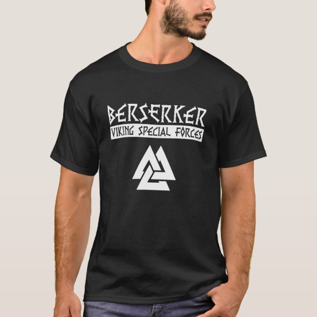 Viking Viking Valhalla Odin Thor Hammer Nordmann 1 T-Shirt (Vorderseite)