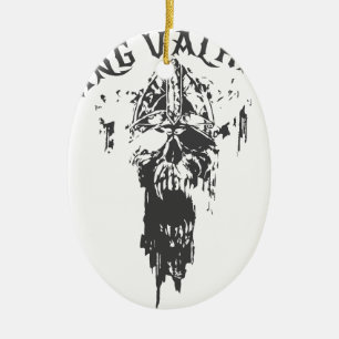 Viking Walhall - Entwurf 3 Keramik Ornament