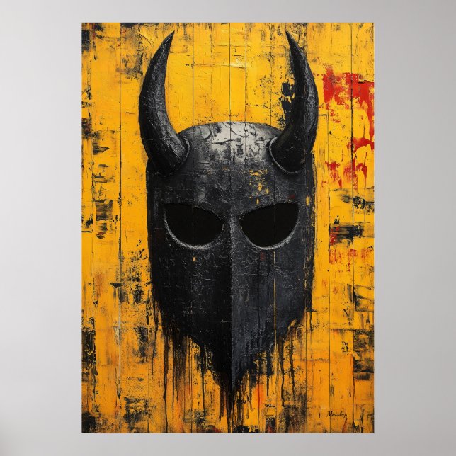 Viking War Helm - Nordic Warrior Legacy Poster (Vorne)