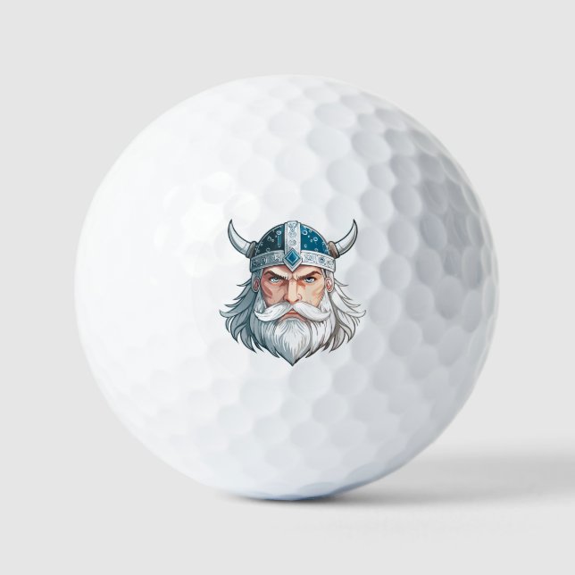 viking warrior golfball (Vorderseite)