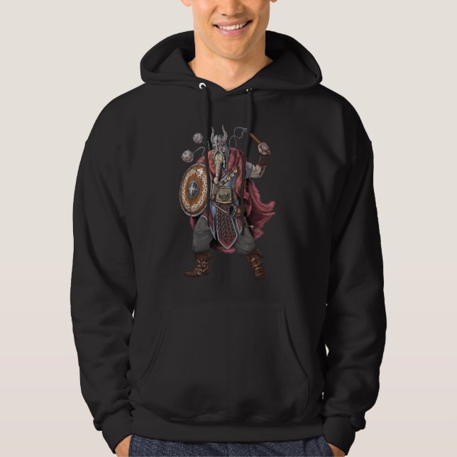 Viking Warrior Hoodie (Vorderseite)